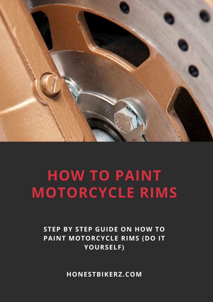 How to paint motorcycle rims (Do it Yourself) How to paint motorcycle rims