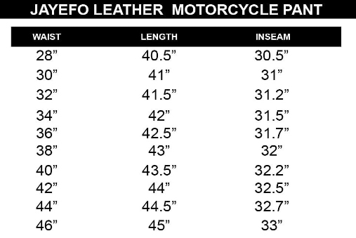 Alpha Cycle Gear Leather Motorcycle Pants